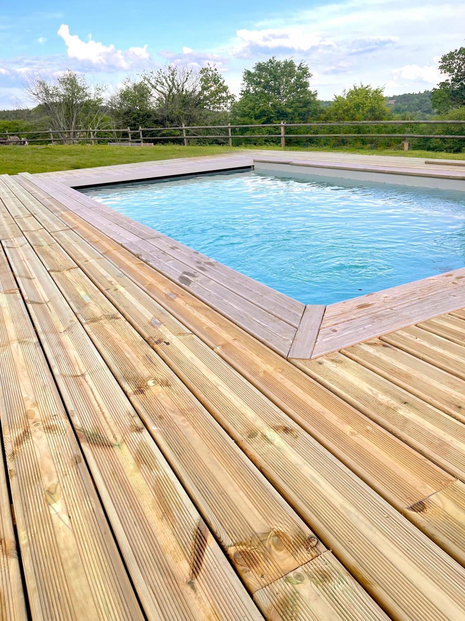 Madelaine Ranch, Nouvelle Piscine 2025 Villa Le Gast Buitenkant foto